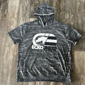 ECKO UNLTD Trademark Of Premium Wears T-shirt With Hood, Size 3XL
